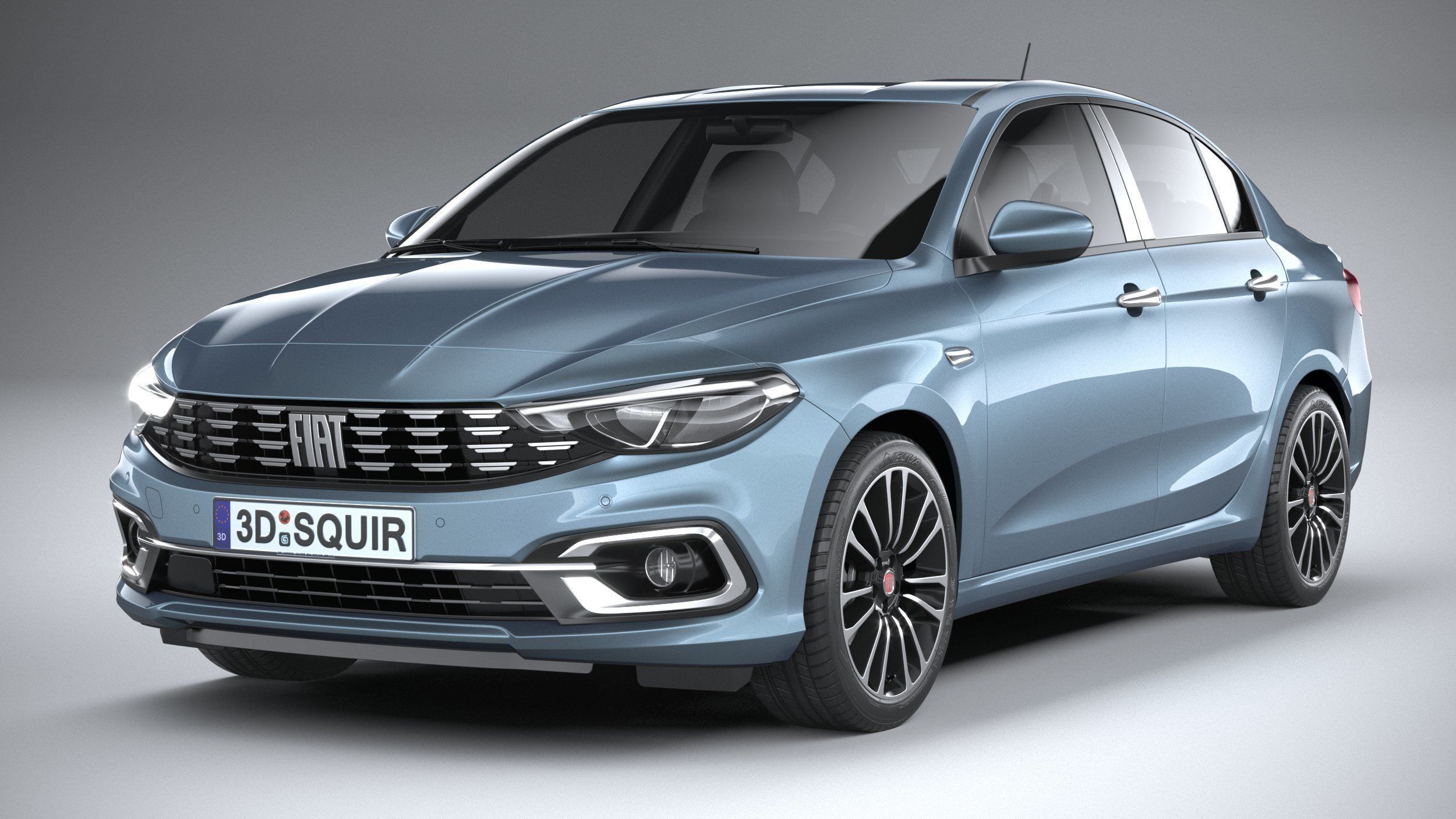 Fiat Tipo Sedan 2021 3D model_2