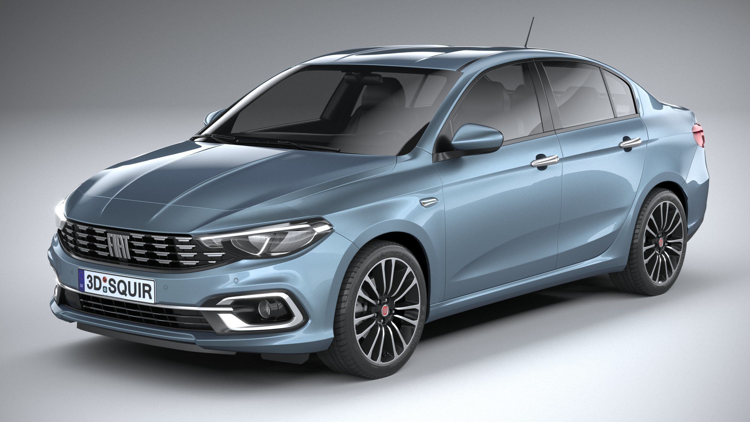 Fiat Tipo Sedan 2021 3D model_1
