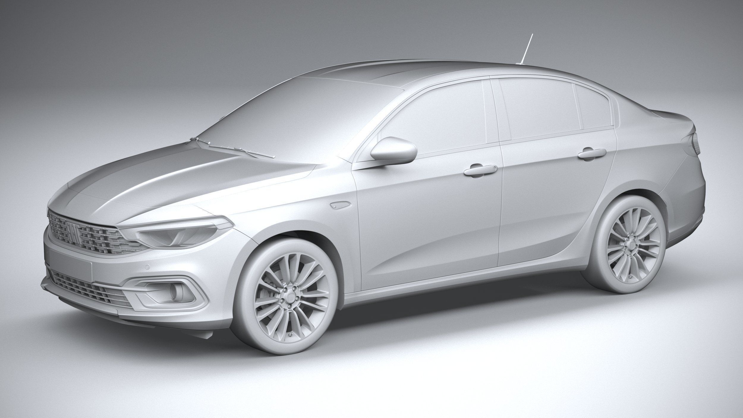 Fiat Tipo Sedan 2021 3D model_19