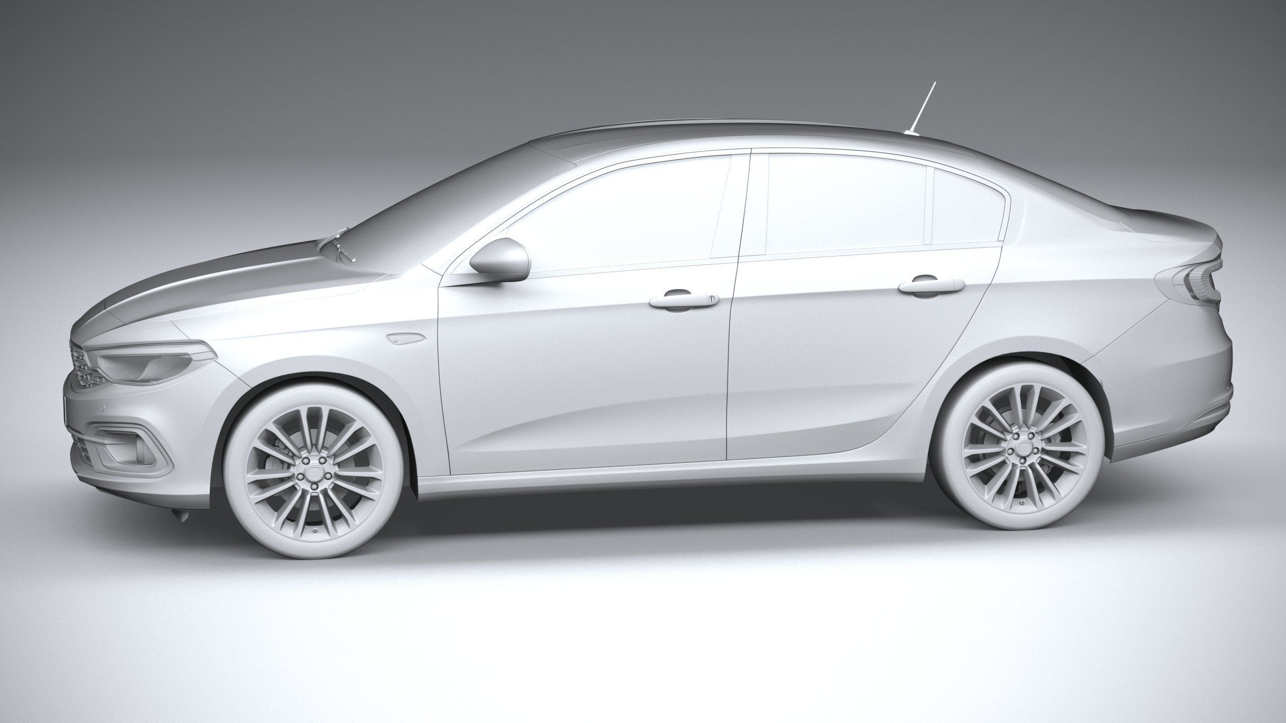 Fiat Tipo Sedan 2021 3D model_22