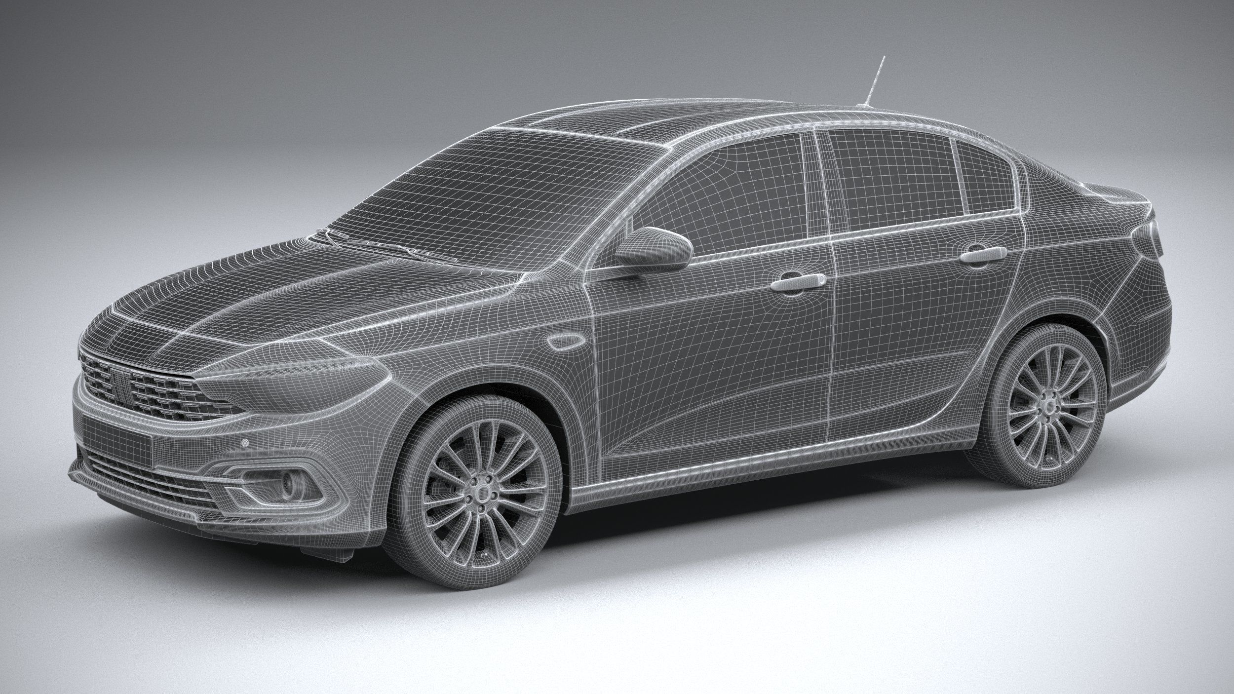 Fiat Tipo Sedan 2021 3D model_26