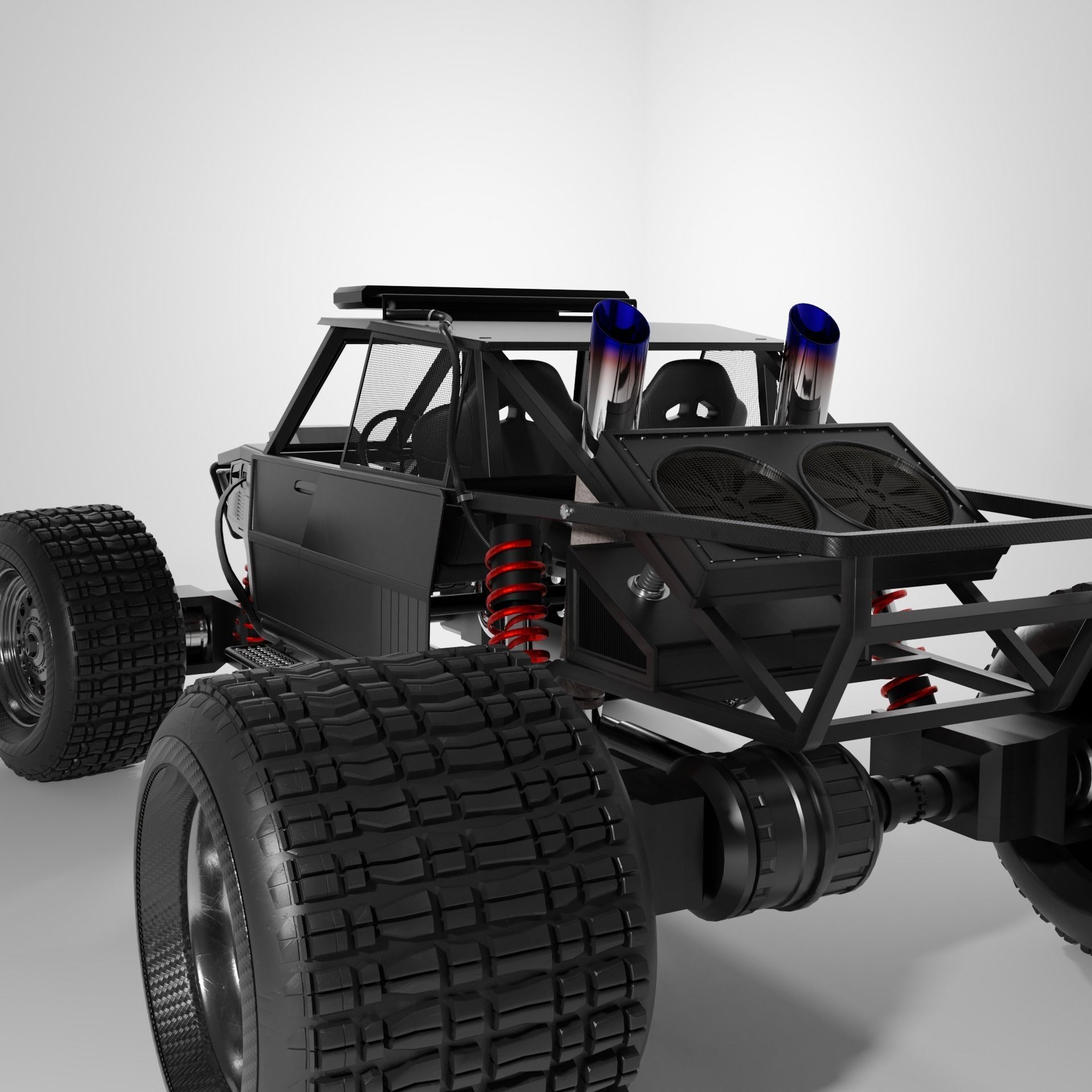 Offroad Vehicle  3D model_2