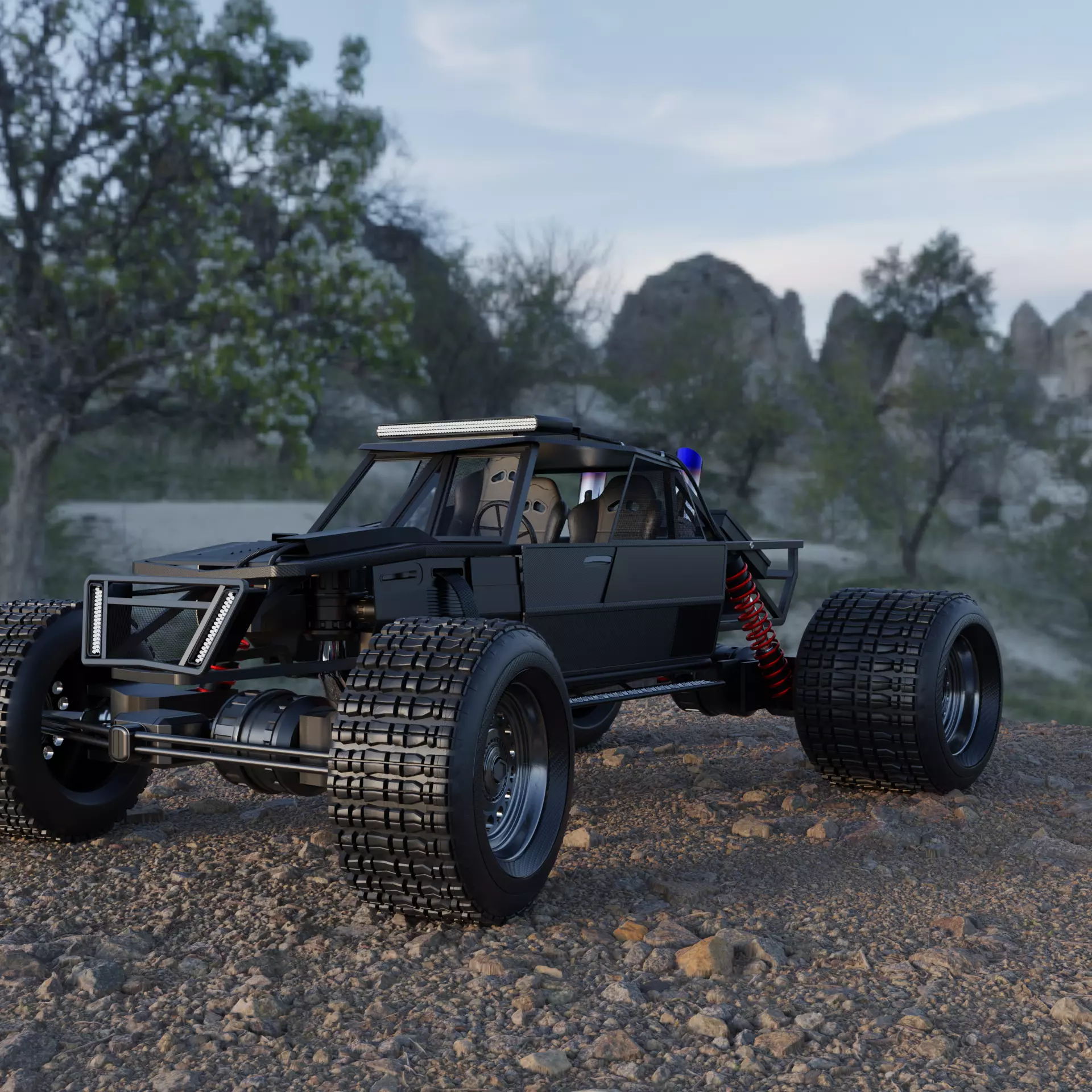 Offroad Vehicle  3D model_0