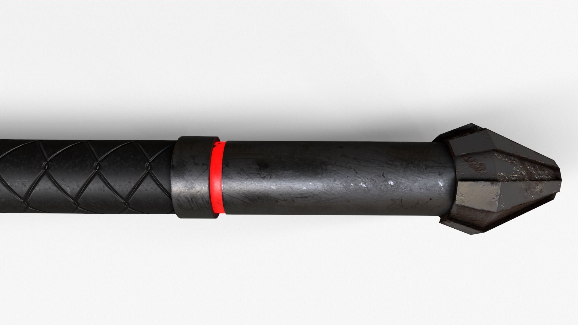 Sci-Fi Axe V3 Low-poly 3D model_20