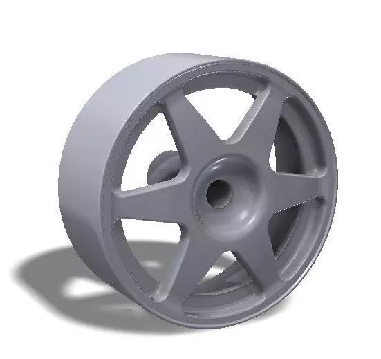 6 spokes rim MULTICOLOR - llanta 3D print model