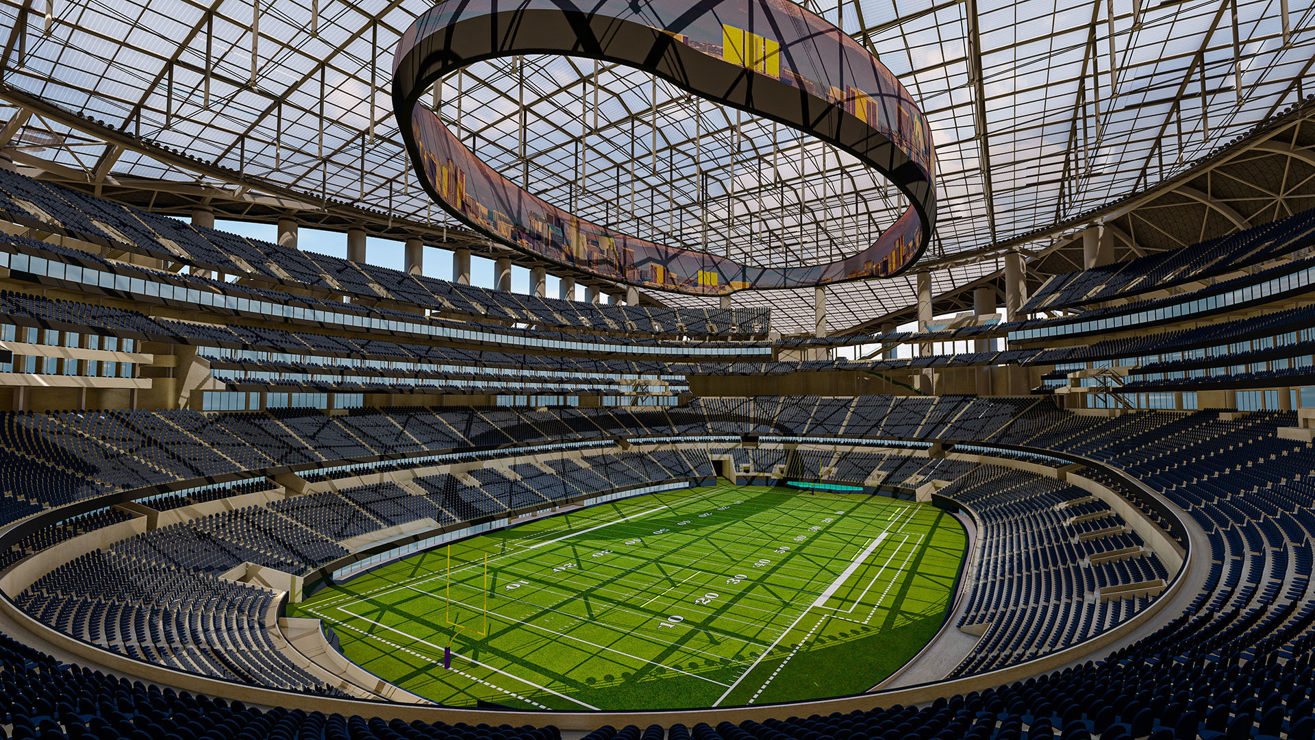 3D model SoFi Stadium California USA VR / AR / lowpoly CGTrader