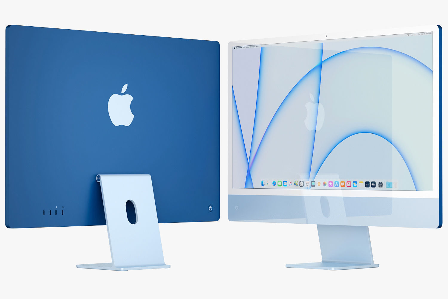 Apple iMac 24 - 2021 3D model_6