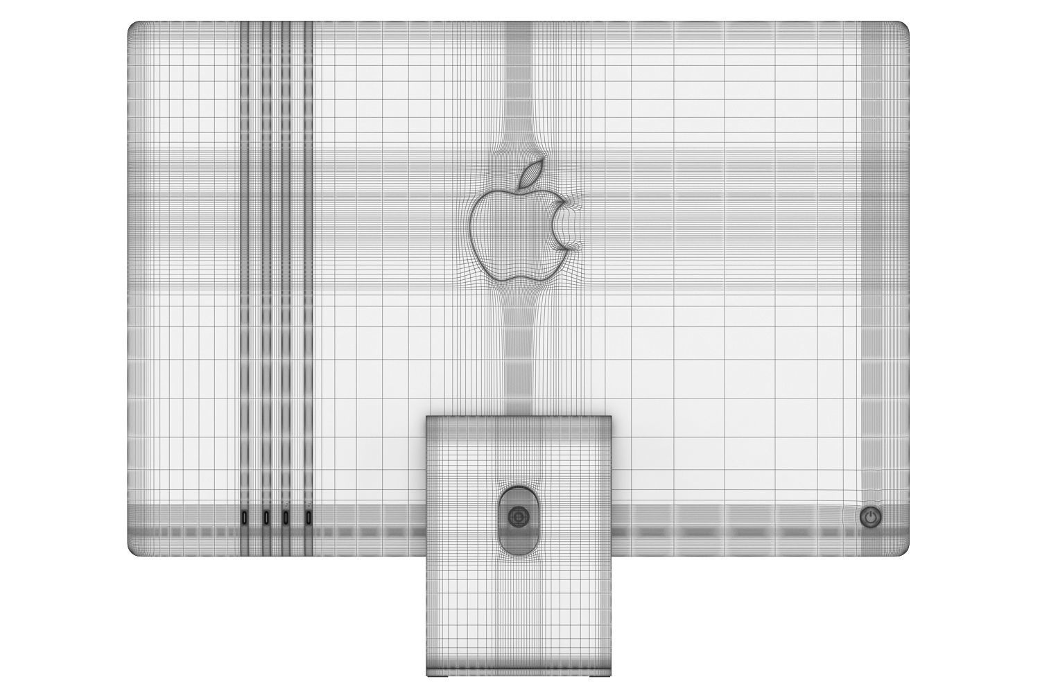 Apple iMac 24 - 2021 3D model_16