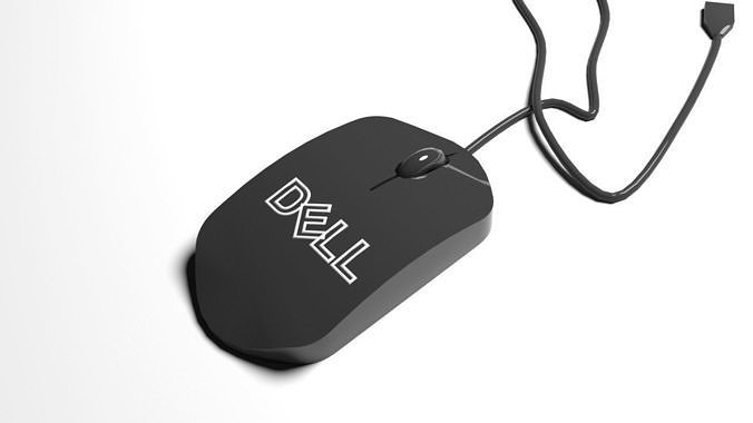 Mouse dell Free 3D model