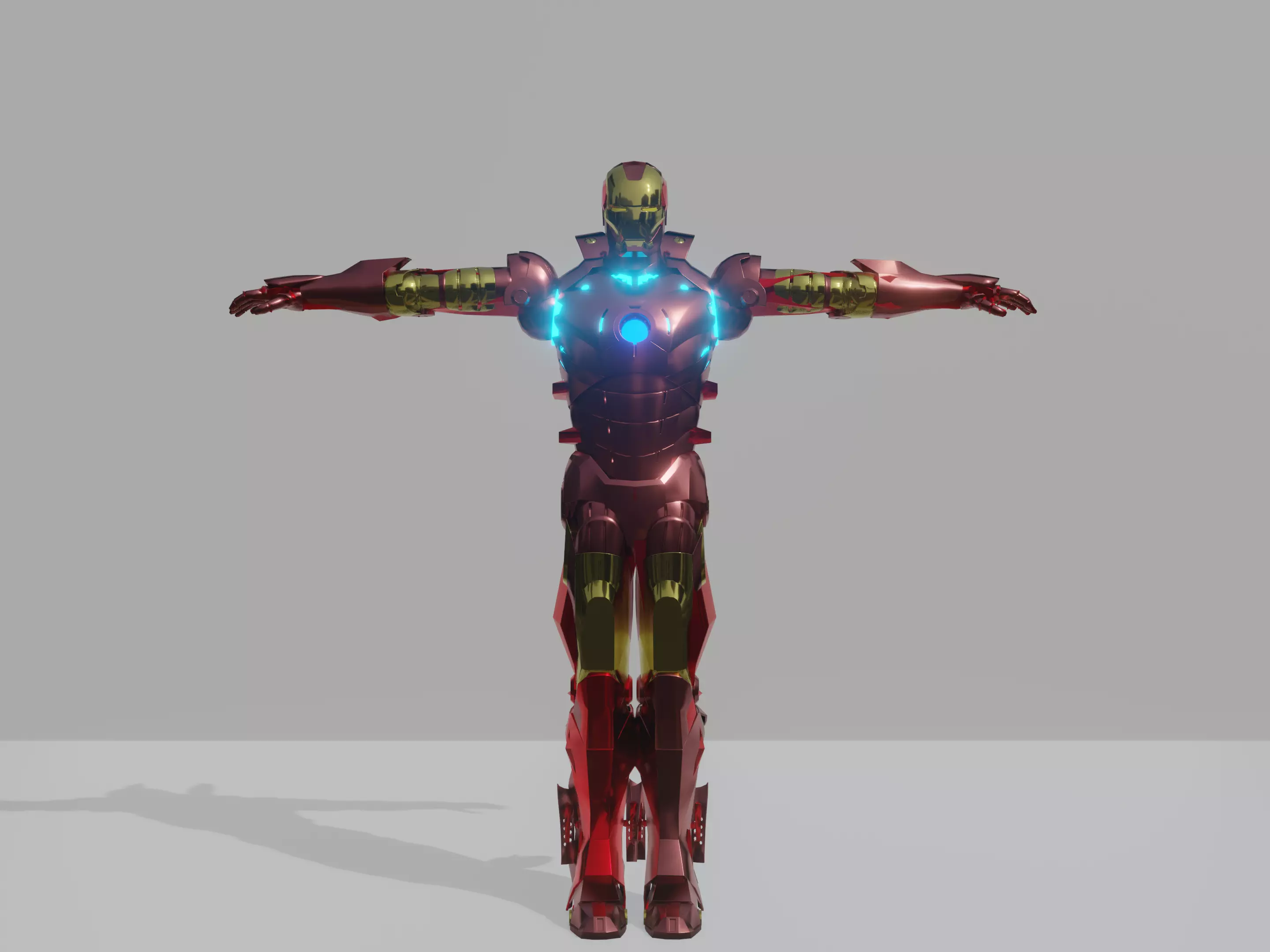 IRONMAN 3D MODEL avengers iron man 3D model_0