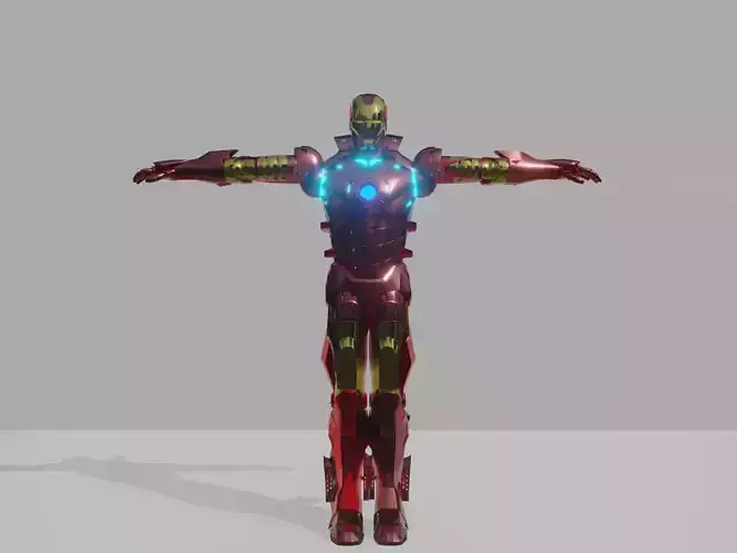 IRONMAN 3D MODEL avengers iron man