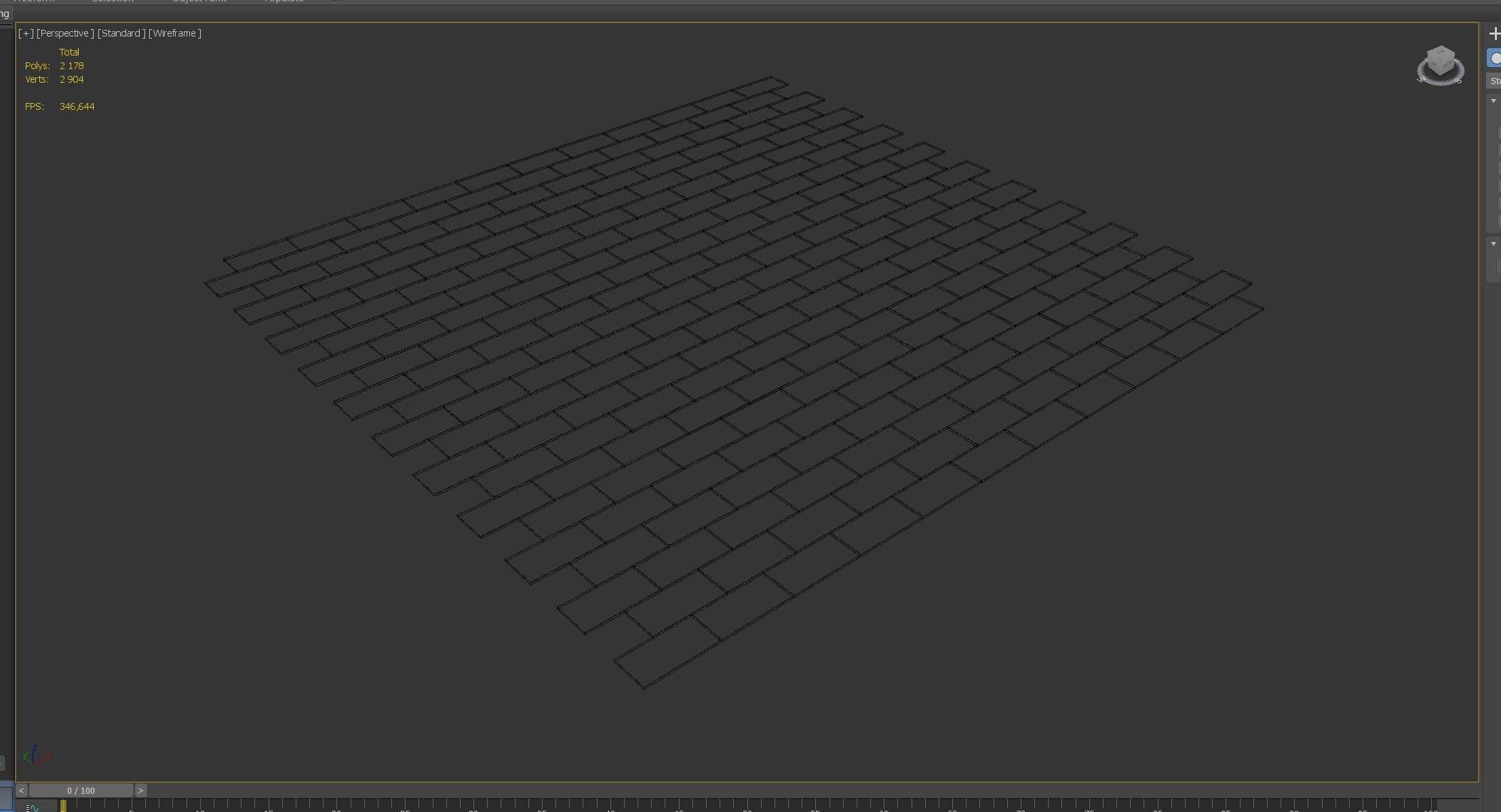 Tile Travertine 3D model_4