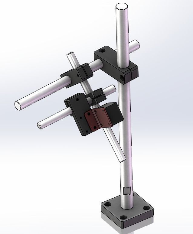 Soft pack lithium battery labeling machine 3D model_15
