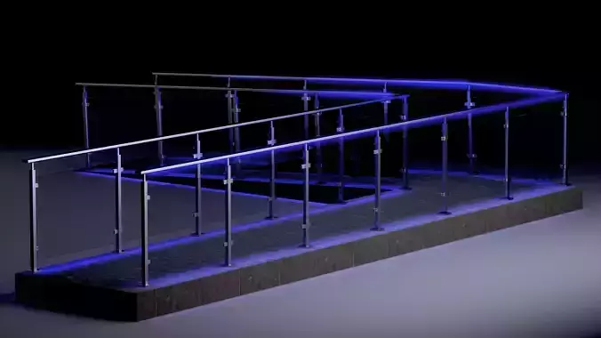 Railing with LIght 