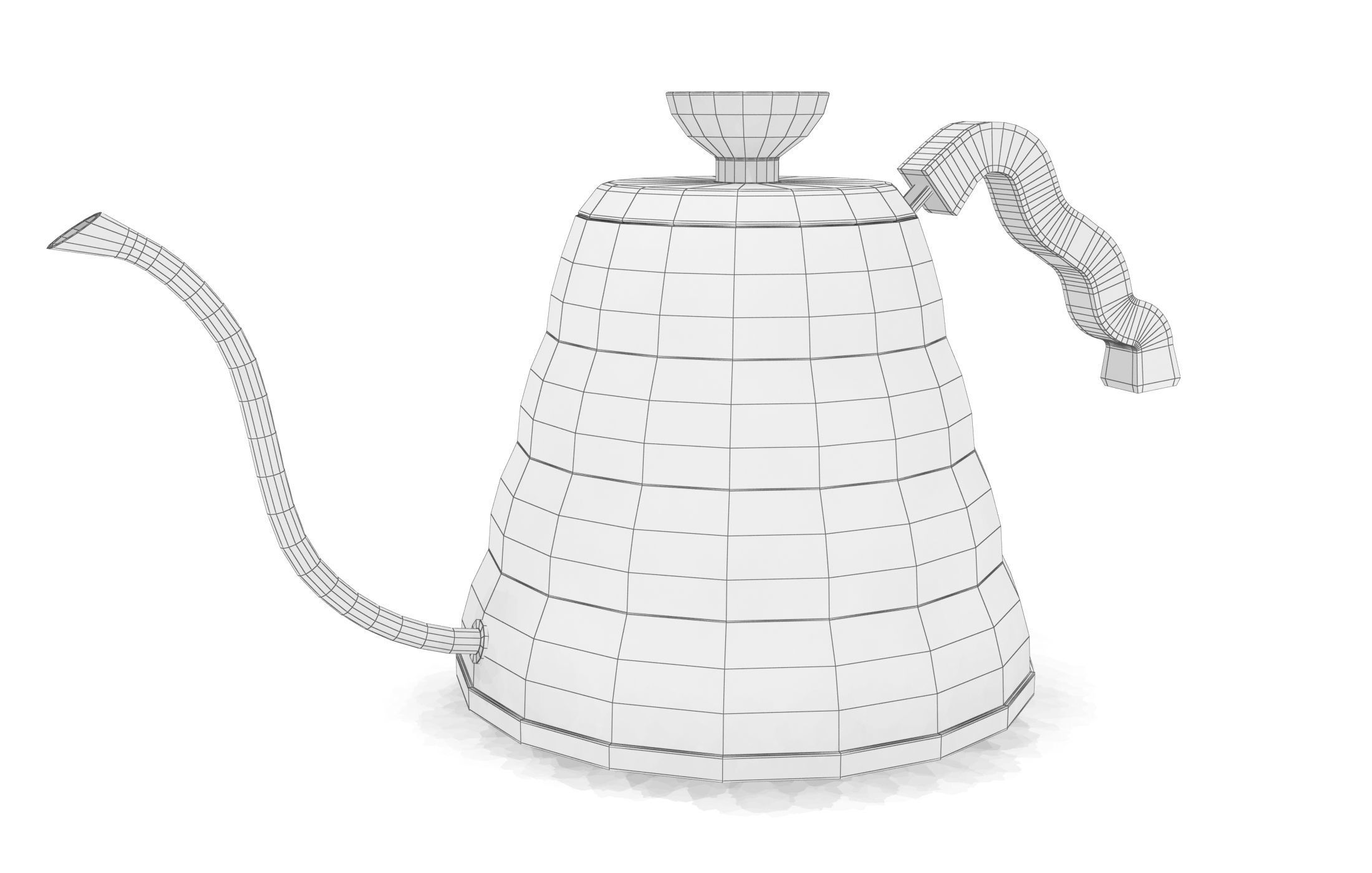 Hario Kettle 3D model_5