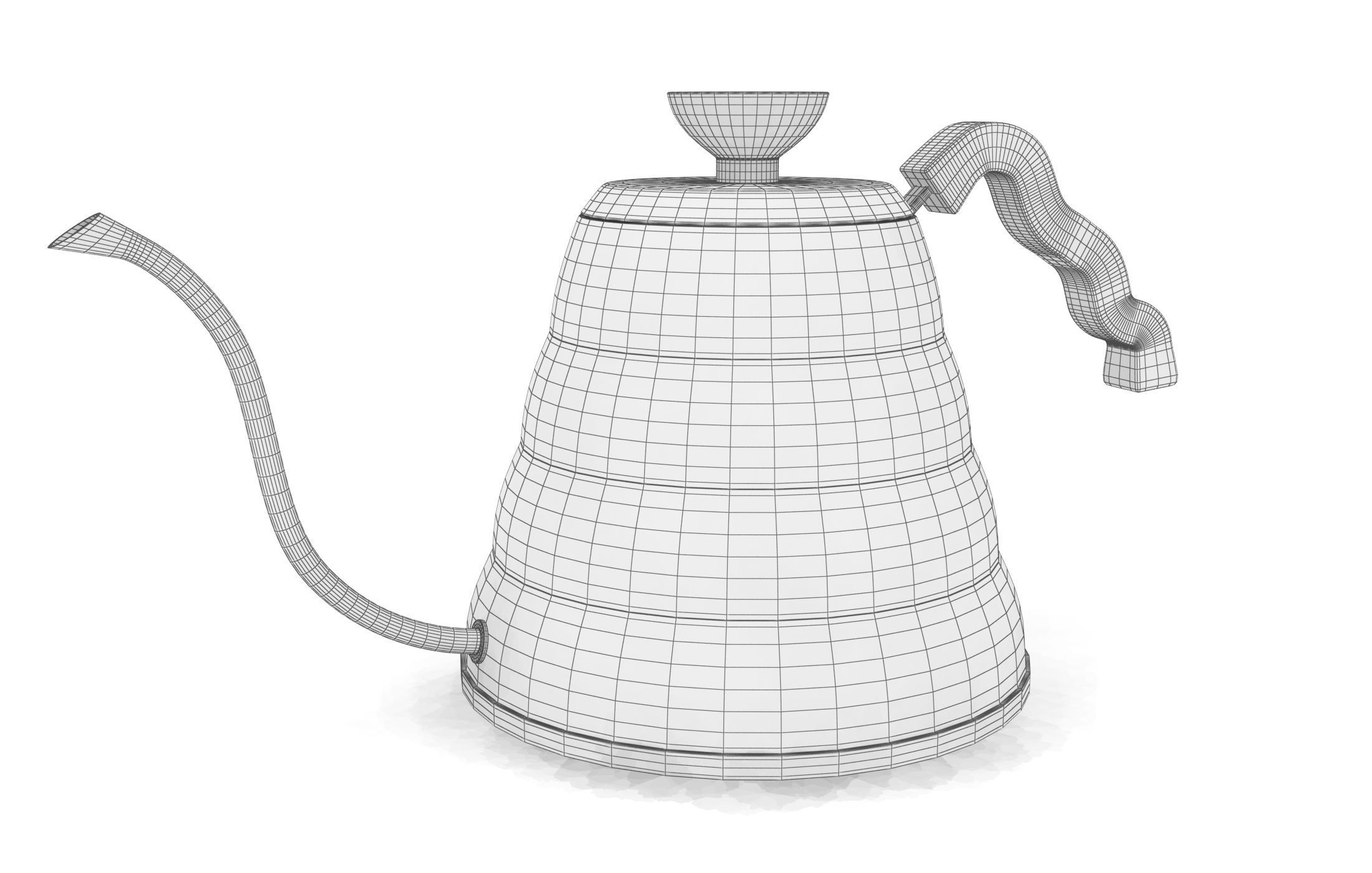 Hario Kettle 3D model_4
