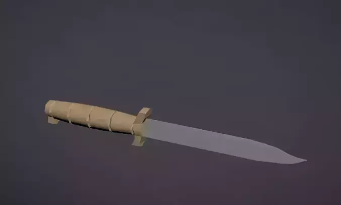 3D knife model
