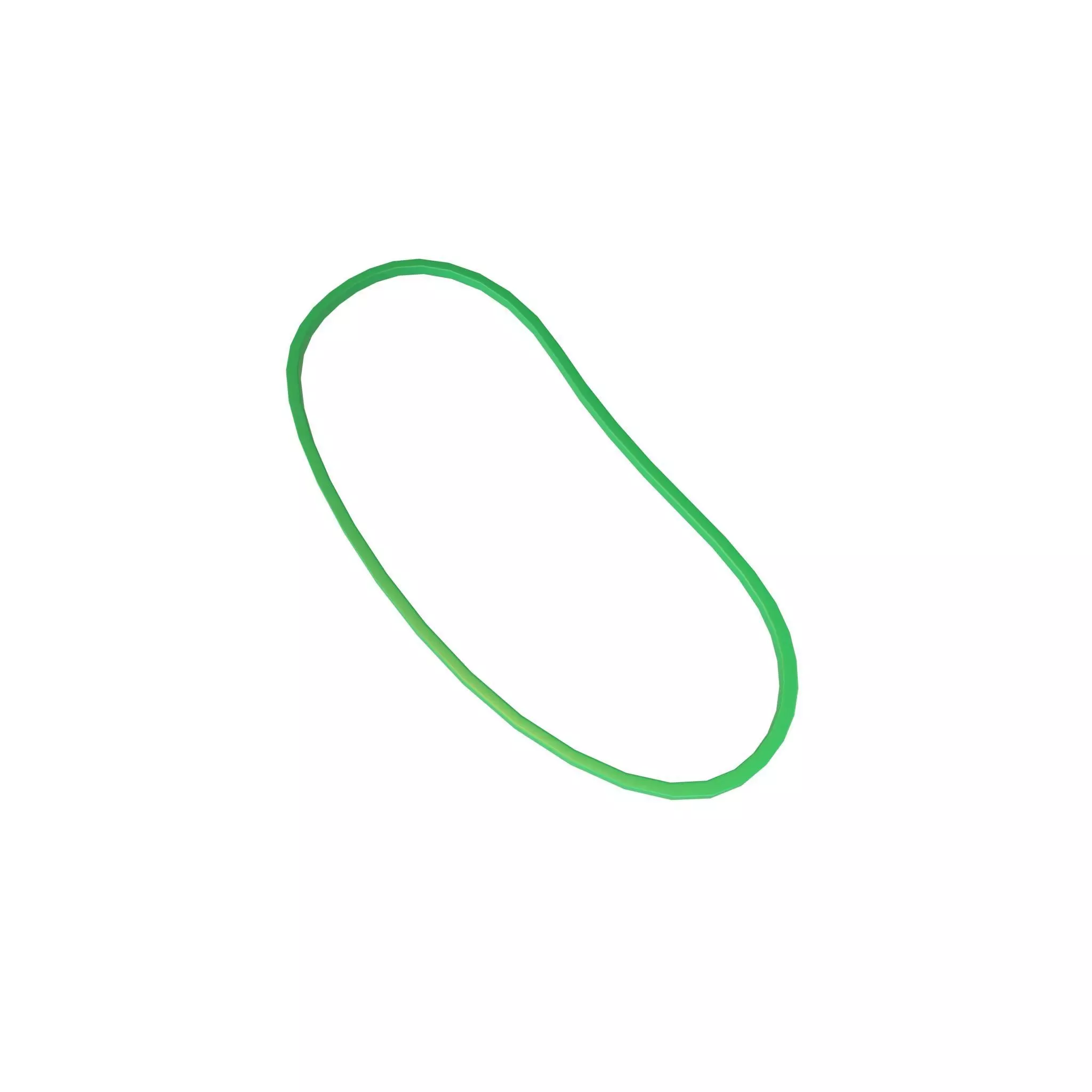 Rubber Band v1 004 Low-poly 3D model_0