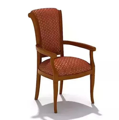 Wooden Cushioned Chair