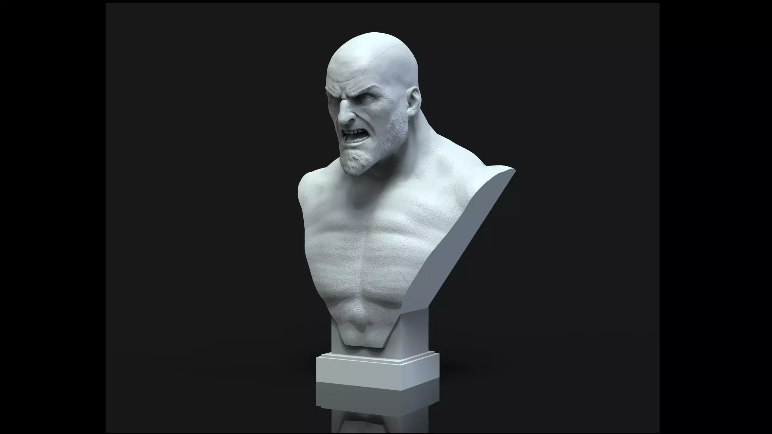 Kratos - God of War 3D print model