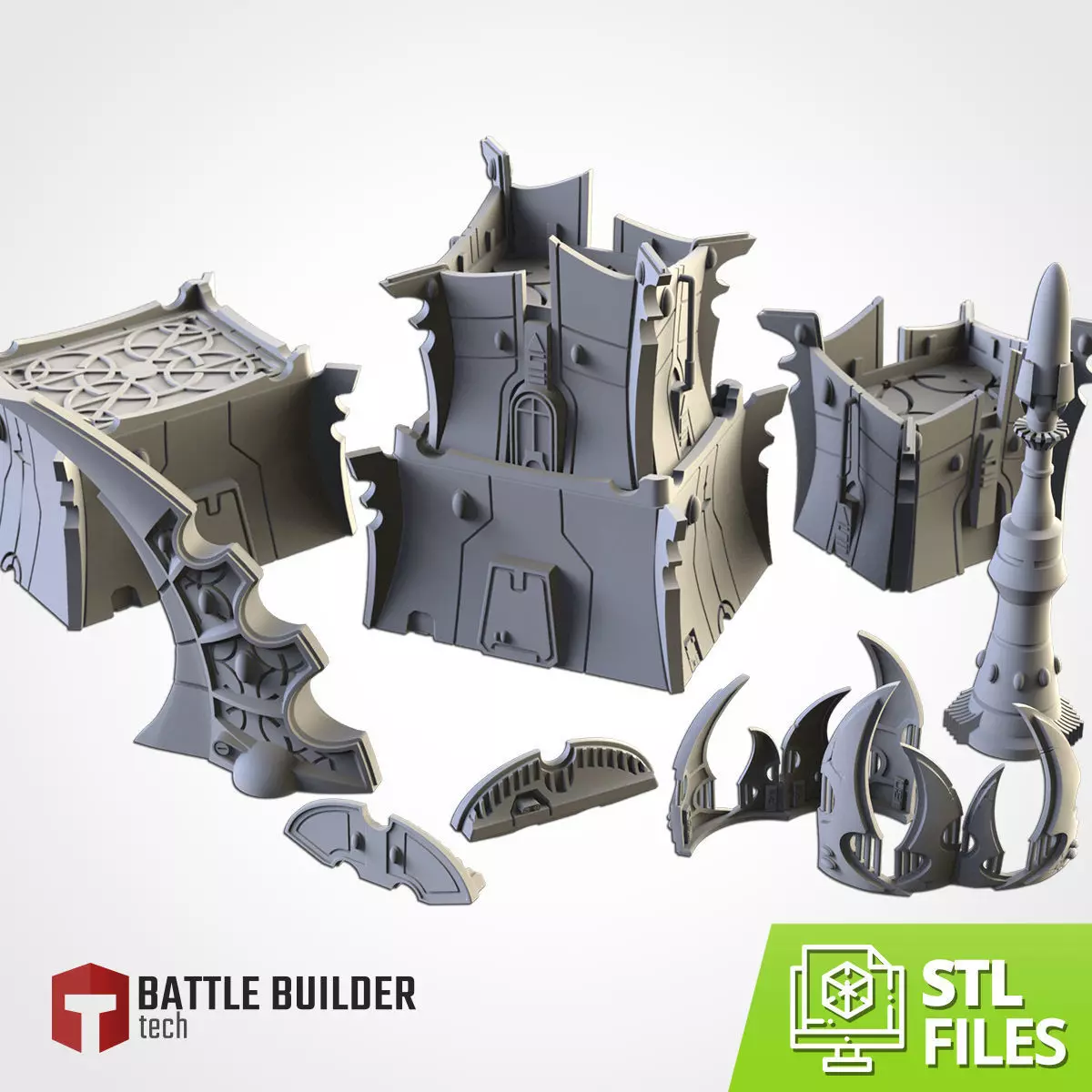 XENOS BUILDINGS 3D print model_0