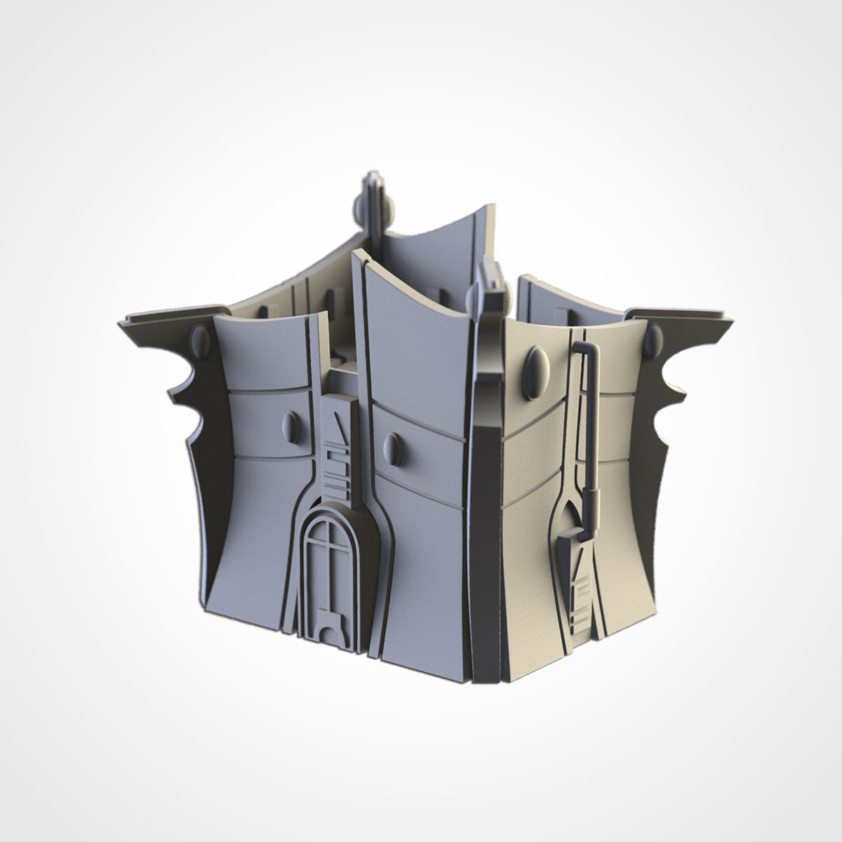 XENOS BUILDINGS 3D print model_4