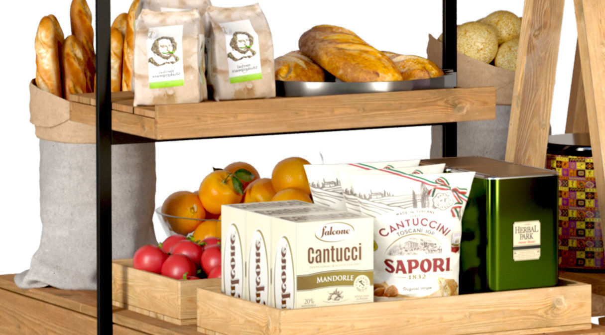 display rack 3D model_4