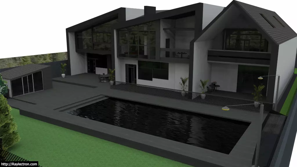 Big House 3D model_0