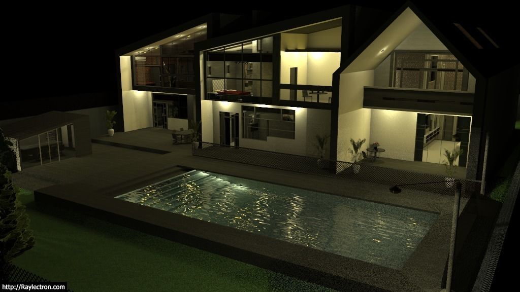 Big House 3D model_3