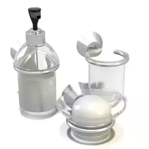 Bathroom Accessories For Soup And Toothbrushes