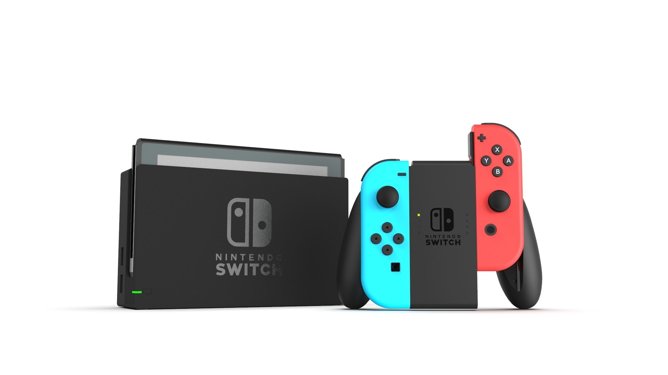 Nintendo Switch  3D model_41
