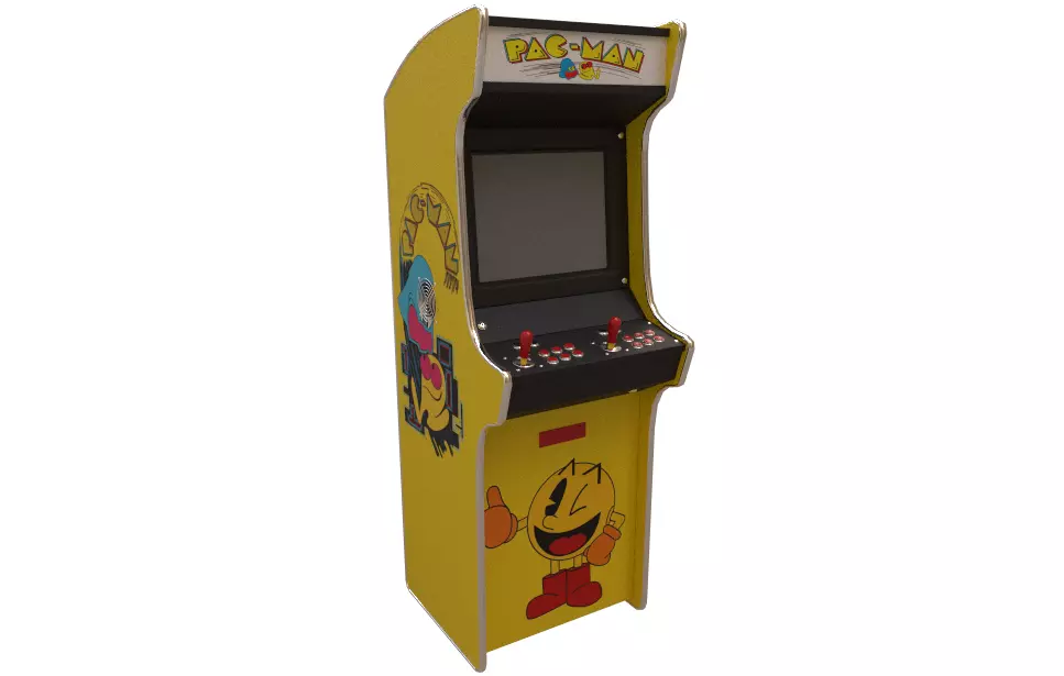 Arcade Machine Low-poly 3D model