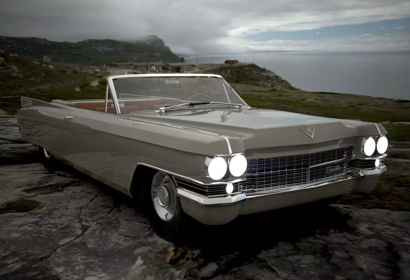 Cadillac Eldorado 1963 3D model