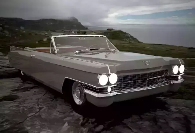 Cadillac Eldorado 1963 3D model