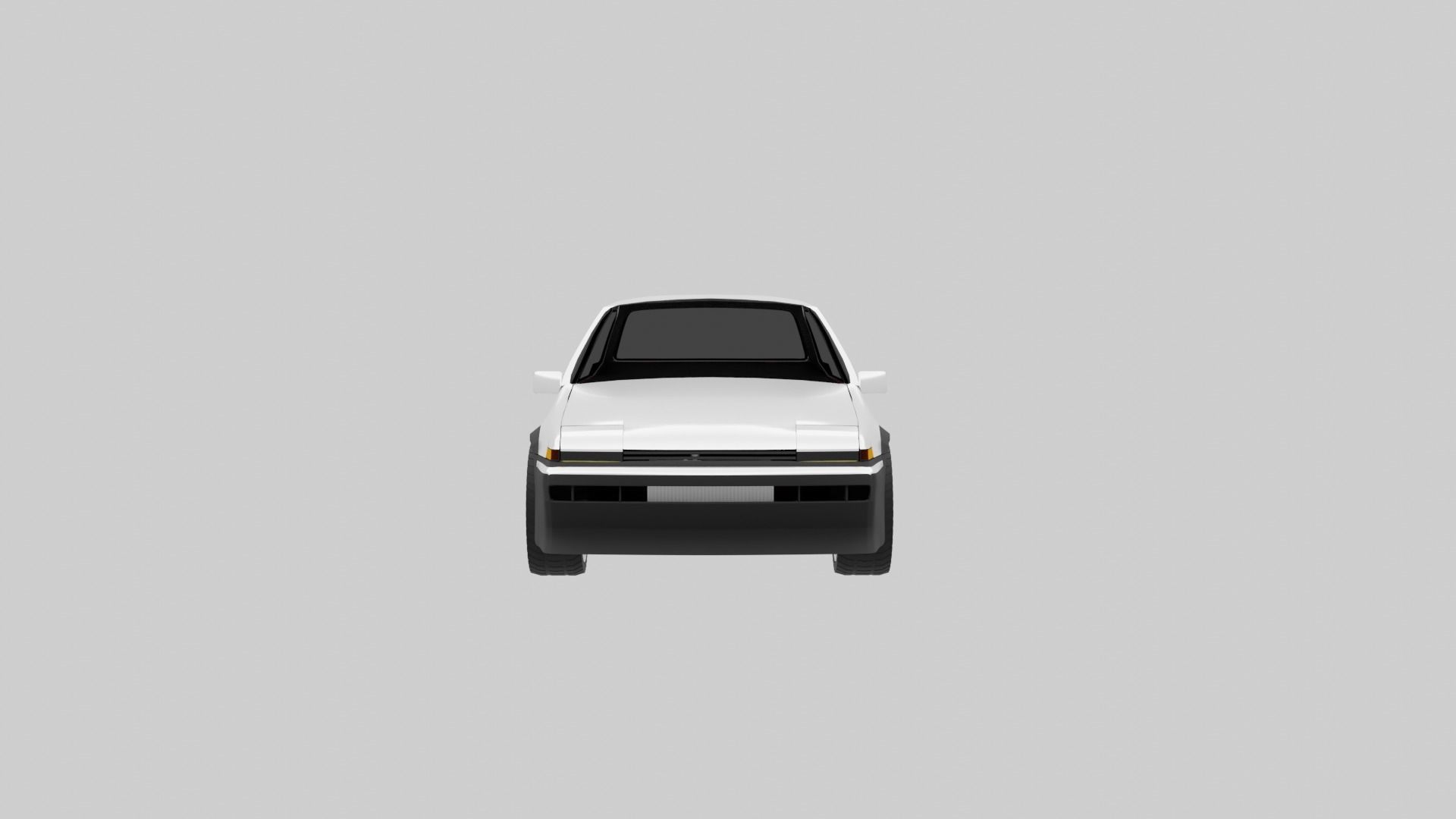 Toyota AE86 Sprinter Trueno 3D model_1