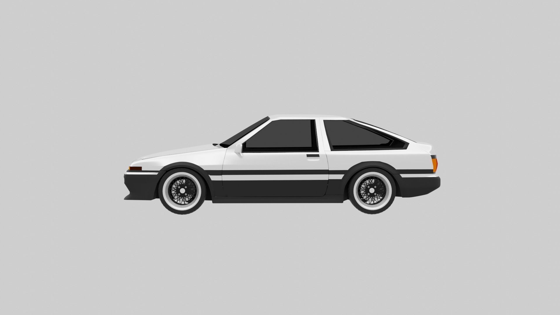 Toyota AE86 Sprinter Trueno 3D model_3