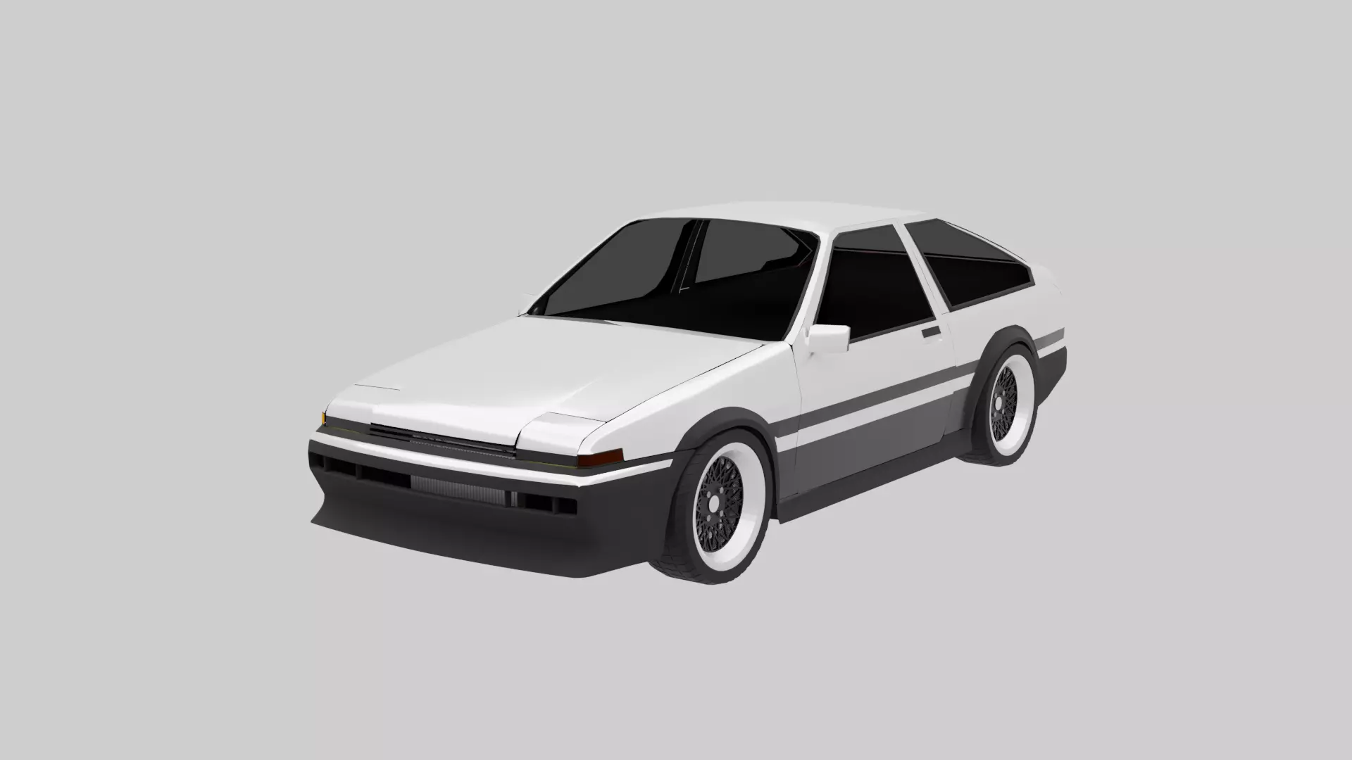 Toyota AE86 Sprinter Trueno 3D model_0