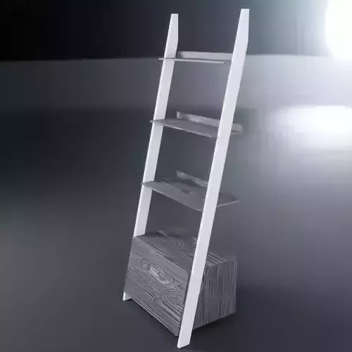 Monarch 4 Shelf Ladder Bookcase