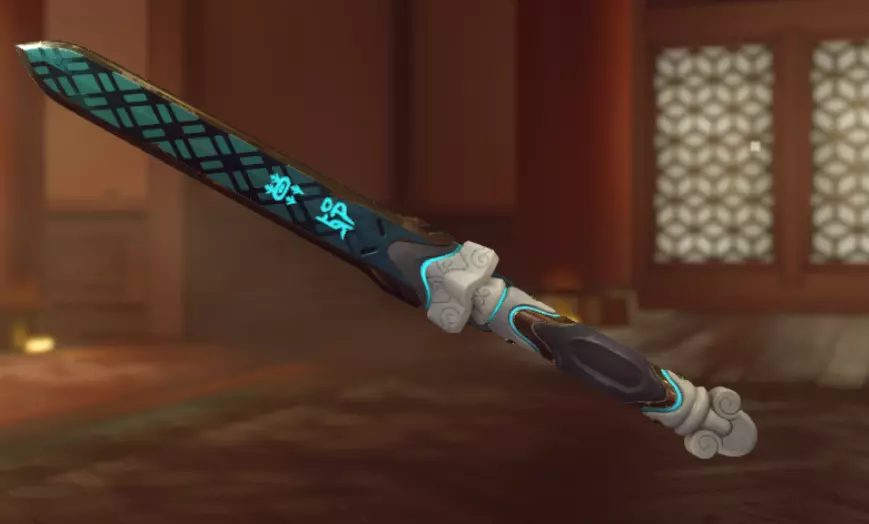 Genji Baihu Short sword and sheath 3D printing files 3D print model_0