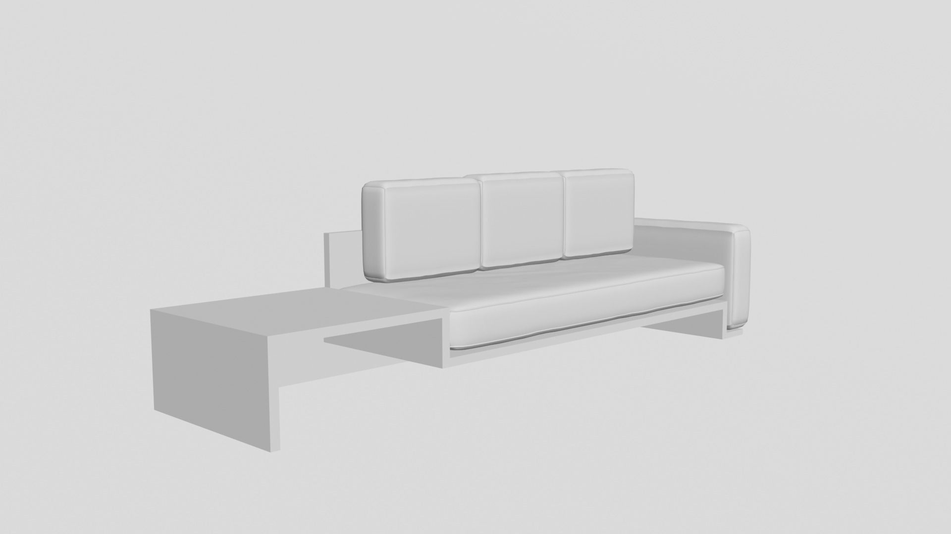 Modern sofa 3D model_12
