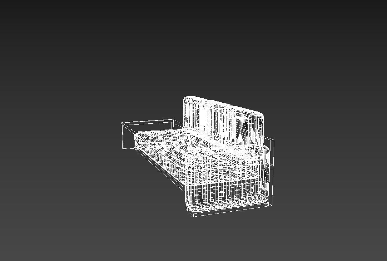 Modern sofa 3D model_9