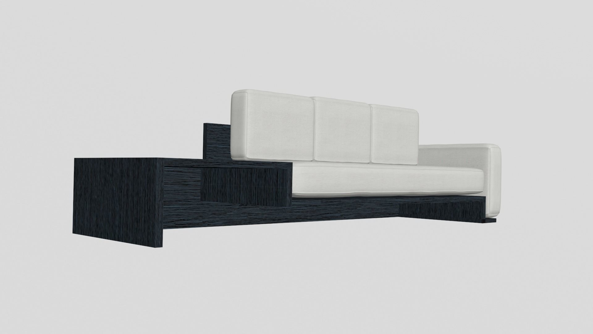 Modern sofa 3D model_2