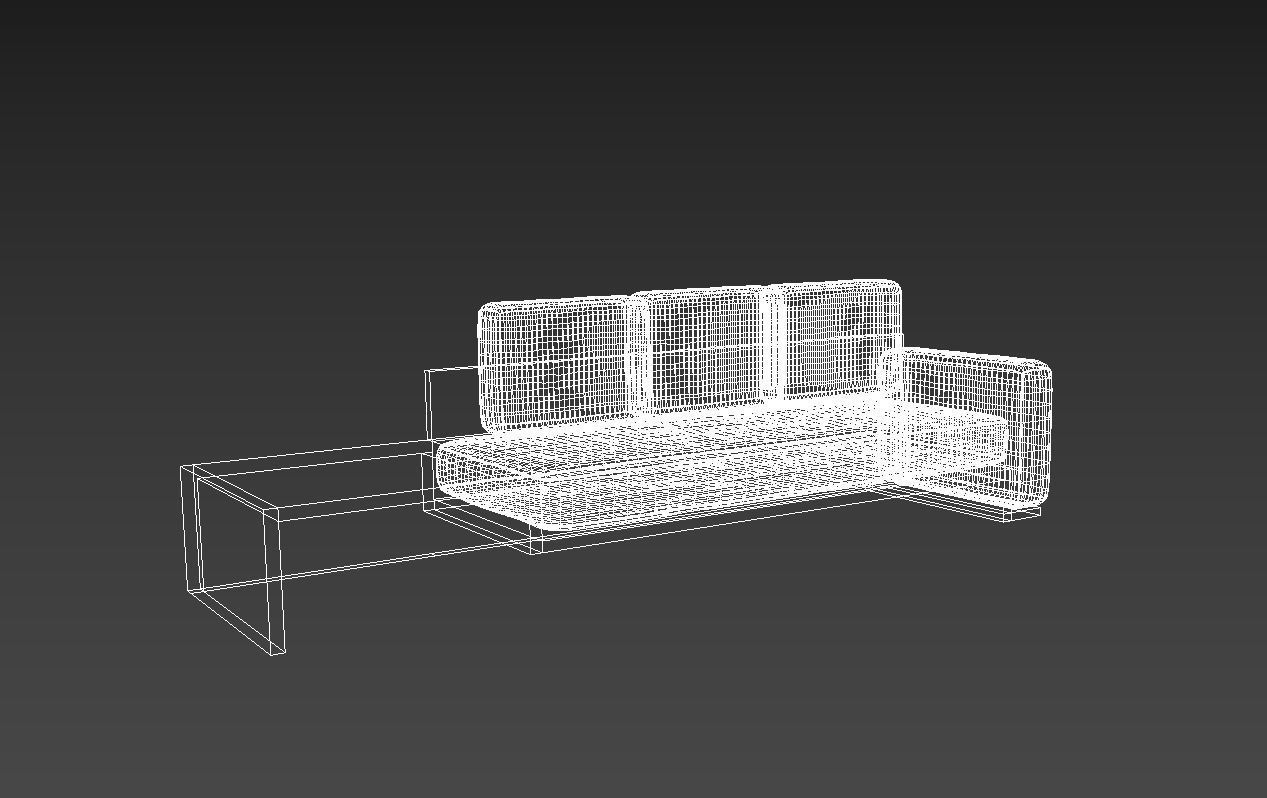 Modern sofa 3D model_10
