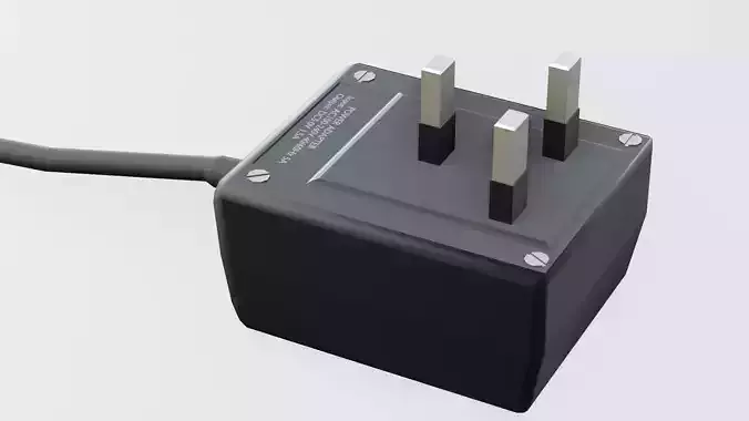 AC Adapter charger LOW POLY