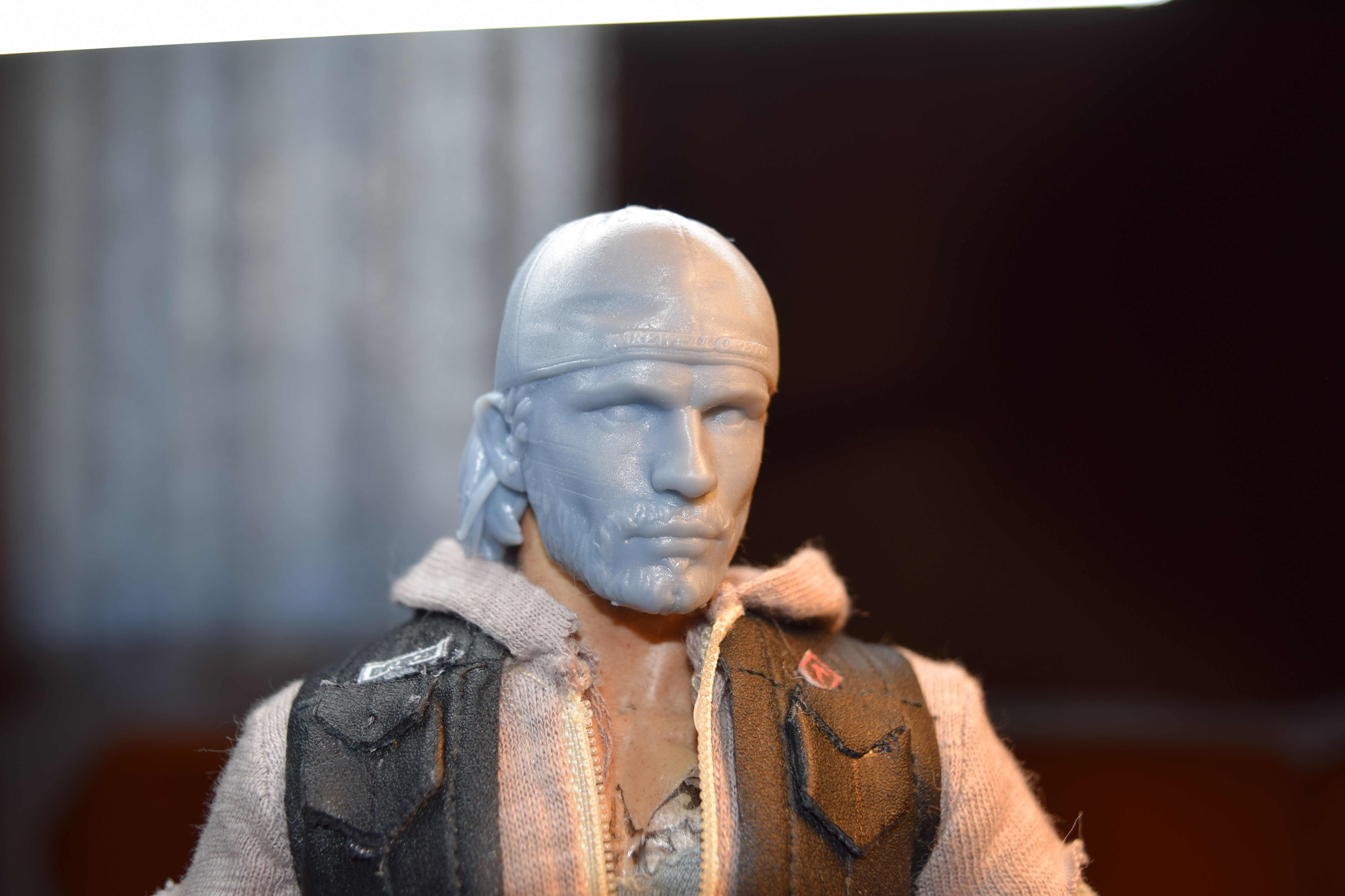 Deacon Days Gone Head Version 2 3D print model_1