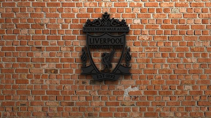 Liverpool FC Logo 3D print model