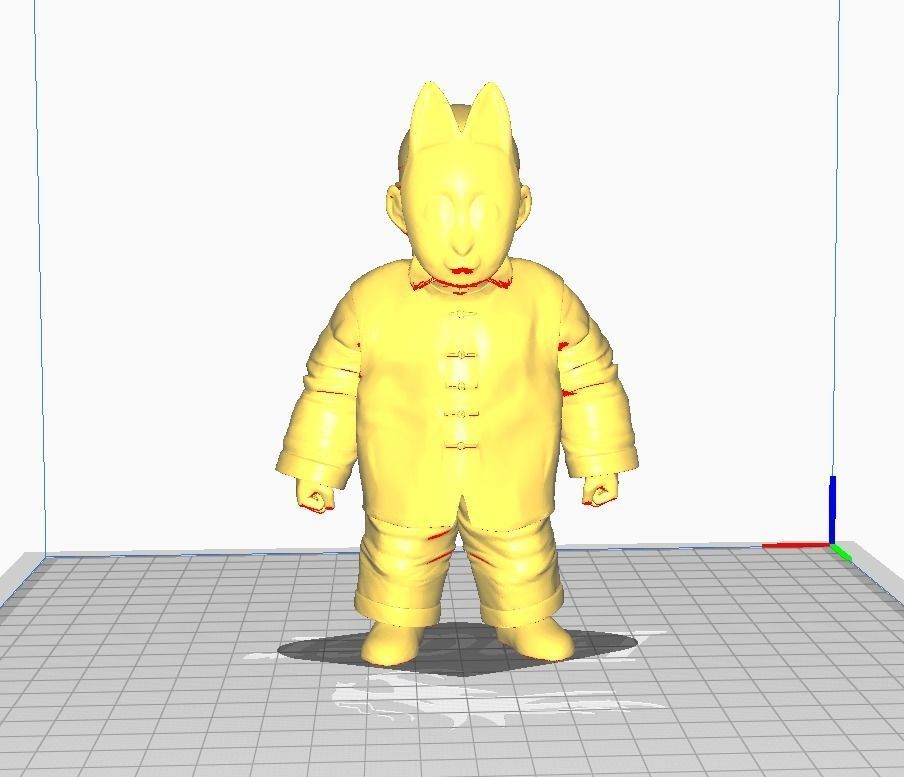Grandpa Gohan 3D Model 3D print model_1