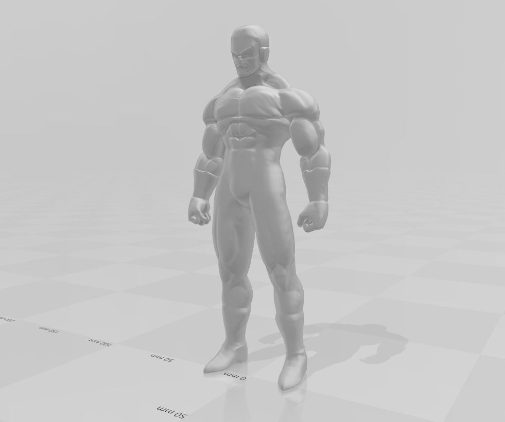 Tupper 3D Model man 3D print model_2