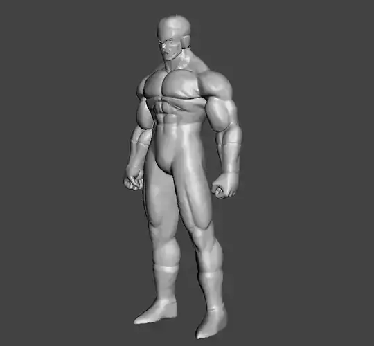 Tupper 3D Model man