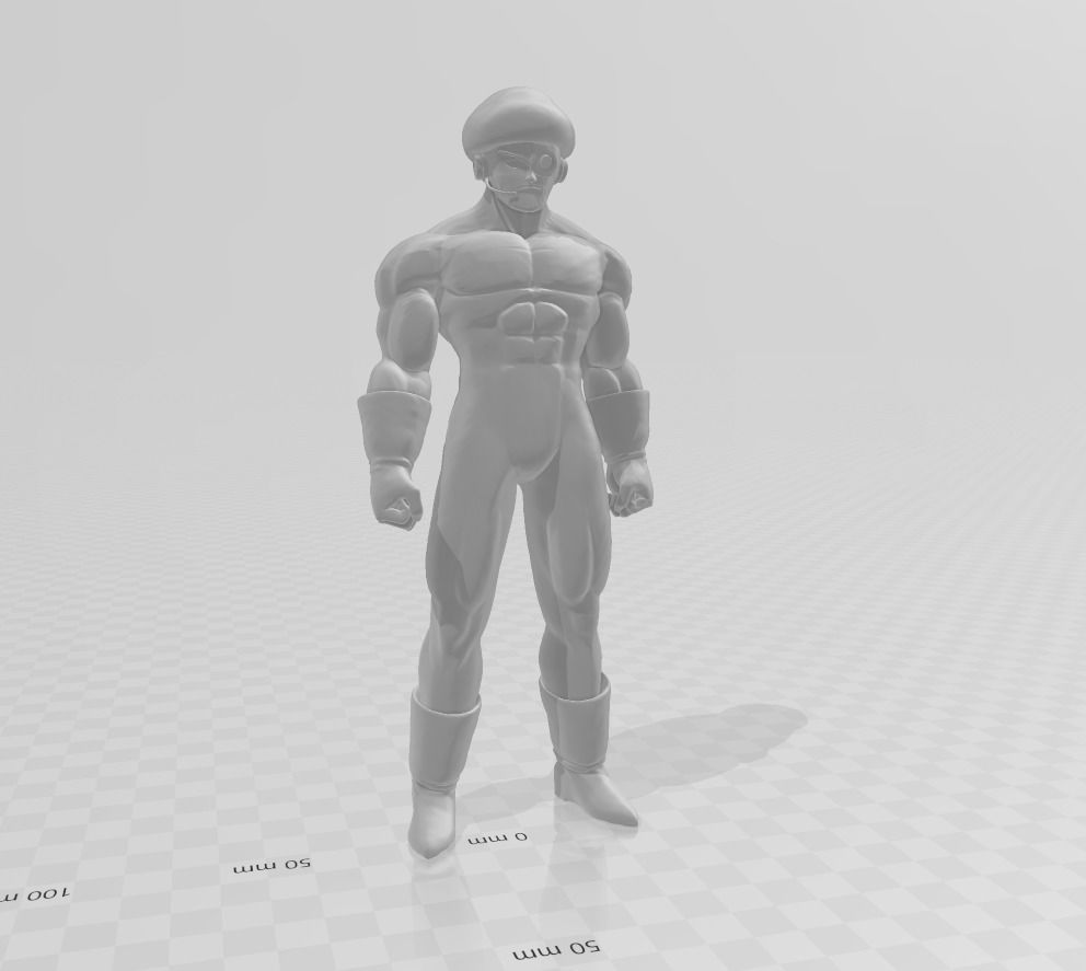 Kahseral 3D Model man 3D print model_2